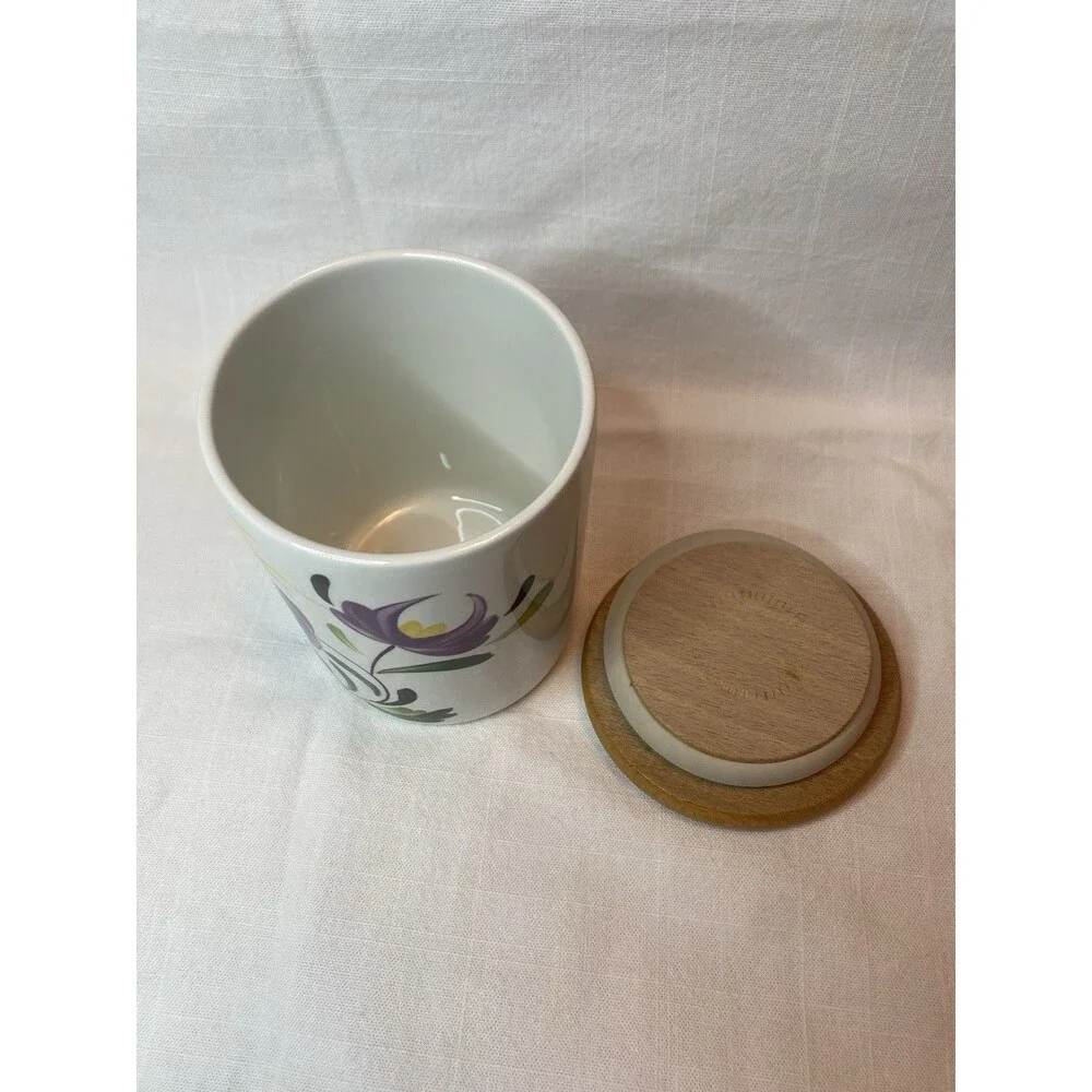 5” Canister Storage Jar w/Lid Welsh Dresser Portmeirion Angharad Menna 1992